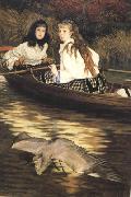James Tissot On the Thames a Heron (nn01) china oil painting artist